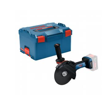 AMOLADORA EXPERT BOSCH EXWS 18V-180 P + L-BOXX (INTERRUPTOR HOMBRE MUERTO)
