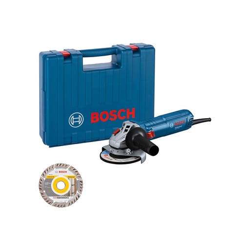 AMOLADORA BOSCH GWS 12-125 125MM C/MALETA + DISCO DIAM